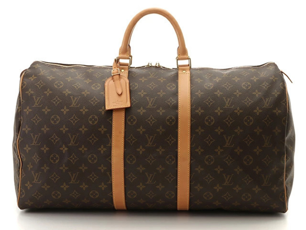 LOUIS VUITTON Keepall Boston Bag Monogram Travel